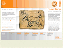 Tablet Screenshot of mandarin.de